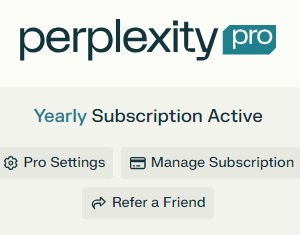 Perplexity.ai Pro 1-year Subscription | Private Account